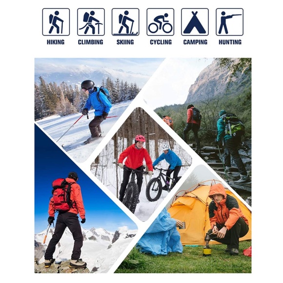 Camii Mia Women's Winter Warm Slim Windproof Waterproof Fleece Pants W36 x 30L - Picture 6 of 12